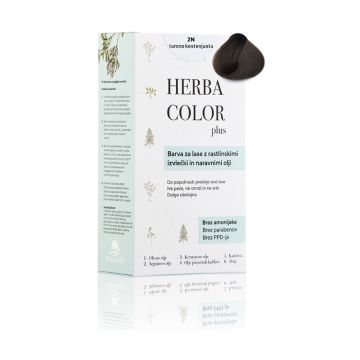 Herba Color plus 2N tamno kestenjasta