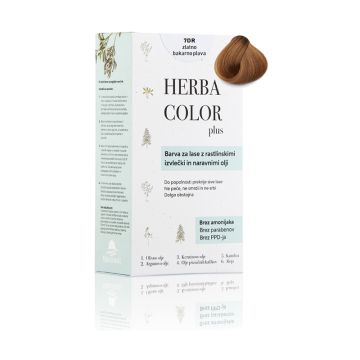 Herba Color plus 7DR zlatno bakarno plava
