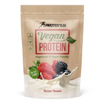 Proteini.si vegan protein 500g, šumsko voće