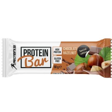 Proteini.si protein bar 50g, čokolada lešnik