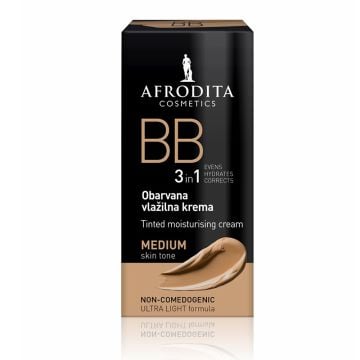 Afrodita bb tonirana vlažna krema medium 30ml