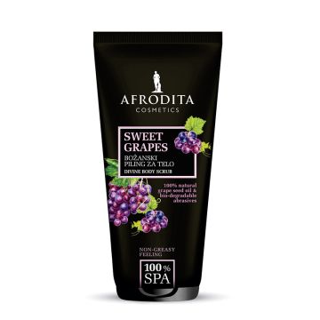 Afrodita 100% spa sweet grapes piling za telo, 150ml