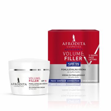 Afrodita Matrigenix Volume Filler Spf 15 krema za suvu, osetljivu kožu 50ml 