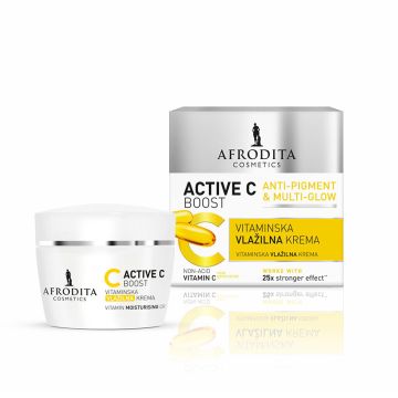 Afrodita Active C boost  vitaminska hidratantna krema 50ml