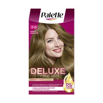 Palette Deluxe boja za kosu 7-0 (400) Srednje plava