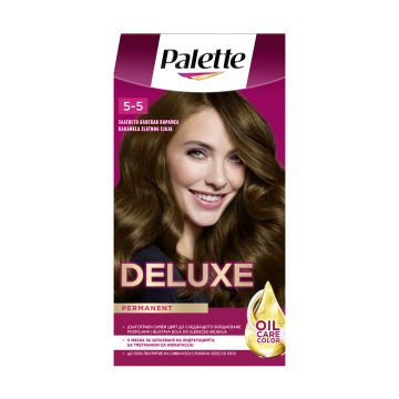Palette Deluxe boja za kosu 5-5 (555) Karamela zlatnog sjaja