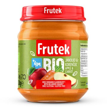 Frutek kašica od jabuke i šargarepe 120g