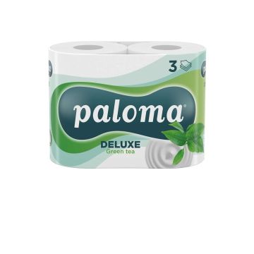 Paloma Deluxe Green Tea troslojni toaletni papir 4 komada