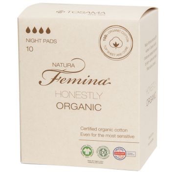 Natura Femina organic noćni ulošci 10kom