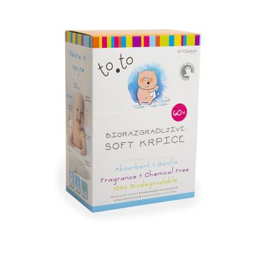 ToTo biorazgradive soft krpice 60kom