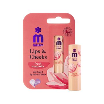 Melem Lips&Cheeks Fresh Magnolia balzam za usne 4,5g