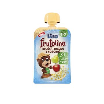 Frutolino BIO pouch kruška, jabuka i komorač 100g