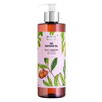 Biobaza Silky Confort 3u1 gel za tuširanje 400ml