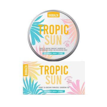 Biobaza sun tropic sorbet za ubrzano tamnjenje i bronzani ten 140ml
 