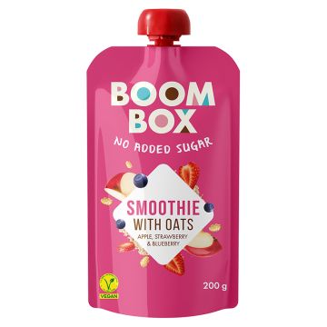 Boom Box Smoothie Jabuka, Jagoda i Borovnica 200g