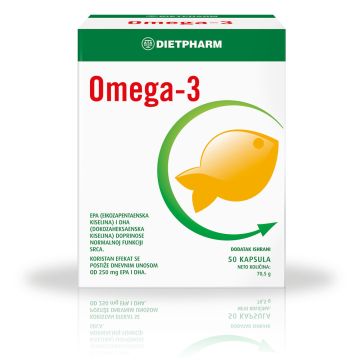 Omega-3, 50 kapsula 