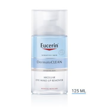 Eucerin DermatoClean Micelarno sredstvo za skidanje šminke oko očiju 125ml 