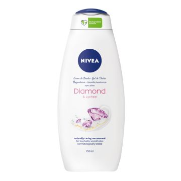 NIVEA Care&Diamond gel za tusiranje 750ml
