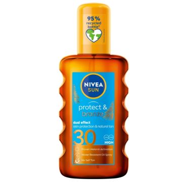 NIVEA SUN Protect & Bronze Oil uljani sprej za zaštitu od sunca SPF30 200ml