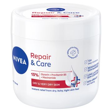 Nivea Repair&Care Glycerin i Vitamin E krema za telo 400ml
