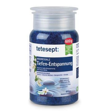 Tetesept Deep Relaxation so za kupanje 600g