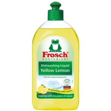 Frosch Eco tečnost za pranje posuđa Yellow lemon 500ml