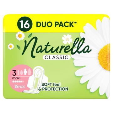 Naturella Classic Camomile Maxi higijenski ulošci 16 komada