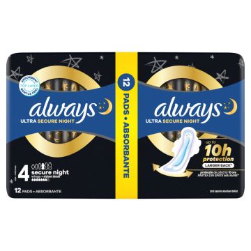 Always Ultra Night Extra Duo higijenski ulošci 12 komada