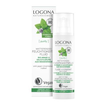 Logona fluid za pročišćavanje i hidrataciju masne kože 30ml