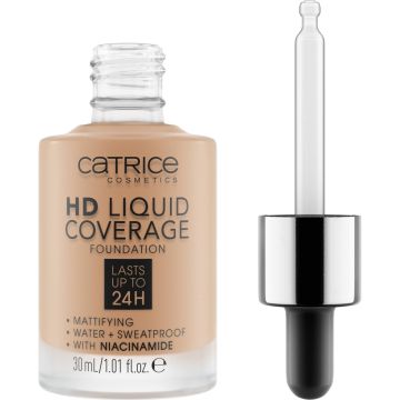 Catrice hd liquid coverage tečni puder 050
