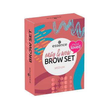 Essence best-seller easy & wow medium set za obrve