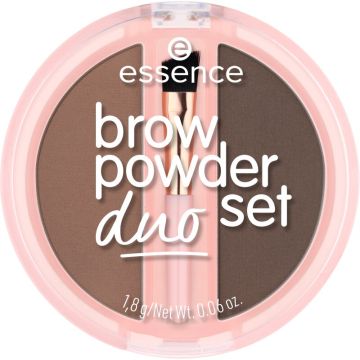 Essence Brow Powder duo set za obrve 02 Medium