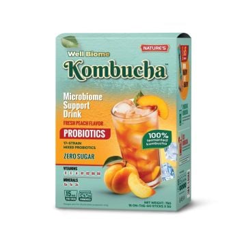 Well Biome Kombucha sveža breskva 15 kesica 75g