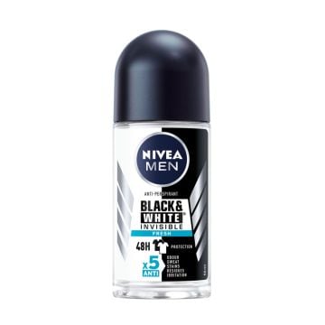 NIVEA MEN Black & White Invisible Fresh roll on 50ml