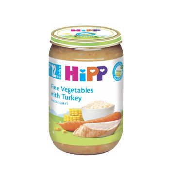 Hipp povrće sa ćuretinom kašica 220 gr