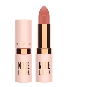 Golden Rose Nude look perfect matte ruž 02 Peachy nude