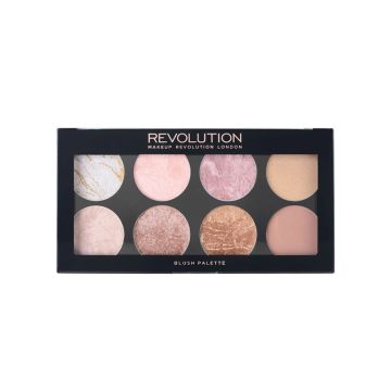 Revolution Makeup Paleta rumenila,bronzera i hajlajtera Blush Palette Golden Sugar 13g