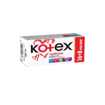 Kotex ultra absorb, mini, tamponi 24kom