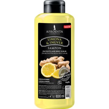 Afrodita lemon&ginger šampon za kosu 1L