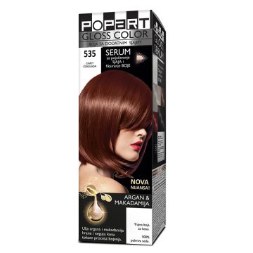 Popart Gloss Color 535 cimet čokolada