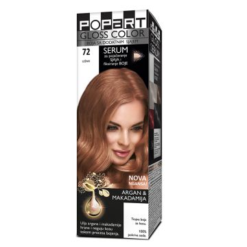 Popart Gloss lešnik 72 boja za kosu 