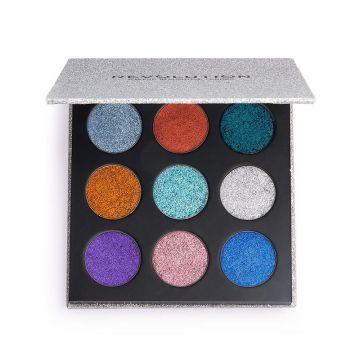 Paleta presovanih glitera i pigmenata REVOLUTION Makeup Illusion 13.5g 