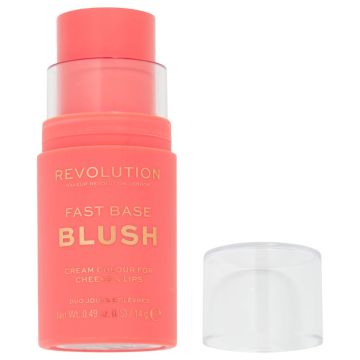 Revolution Fast Base rumenilo u stiku Peach 14g