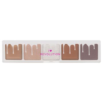 I Heart Revolution paleta senki mini chocolate White Vanilla Cream 5.5g