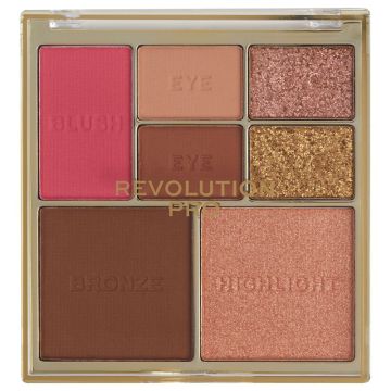 Revolution Pro paleta za šminkanje Iconic Medium Deep 12g 