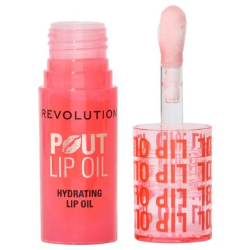 Makeup Revolution pout lip oil ulje za usne juicy peach 3ml