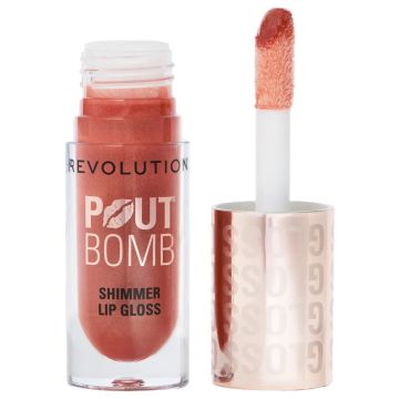 Makeup Revolution pout bomb sjaj za usne nude glow 4,5ml