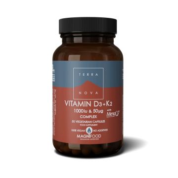 Terranova Vitamin D3 1000ij sa K2 50µg kompleks A50