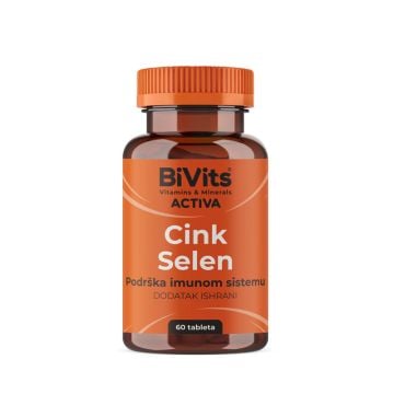 BiVits Activa Cink Selen 60 tableta