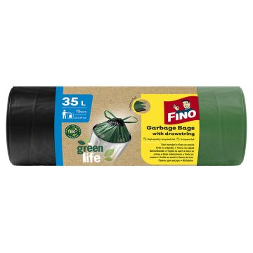 Fino kese za smeće reciklirane 35l, 15 komada